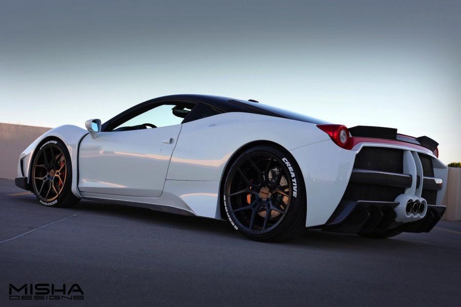  Ferrari 458 Italia Widebody by Misha Designs 2016 года  (фото 4 из 18)